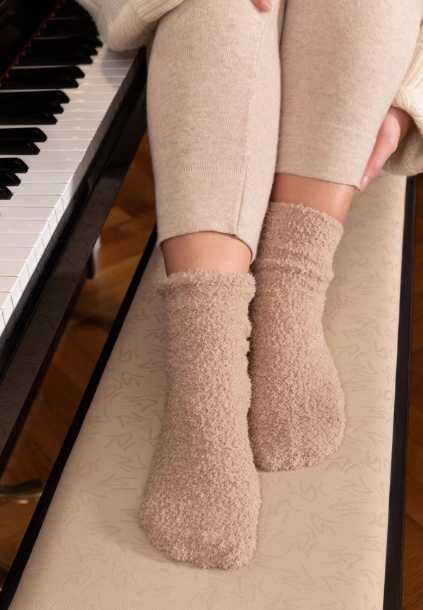 ONLINE COSY SOCKS 4 PACK - Socks - taupe