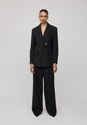 JUDITH - Short coat - anthrazit mélange