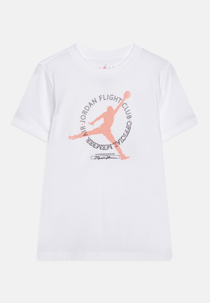 Jordan OFFICIAL MEMBER UNISEX T Shirt Print White wei Zalando at jordan-official-member-unisex-t-shirt-print-white-wei-zalando-at