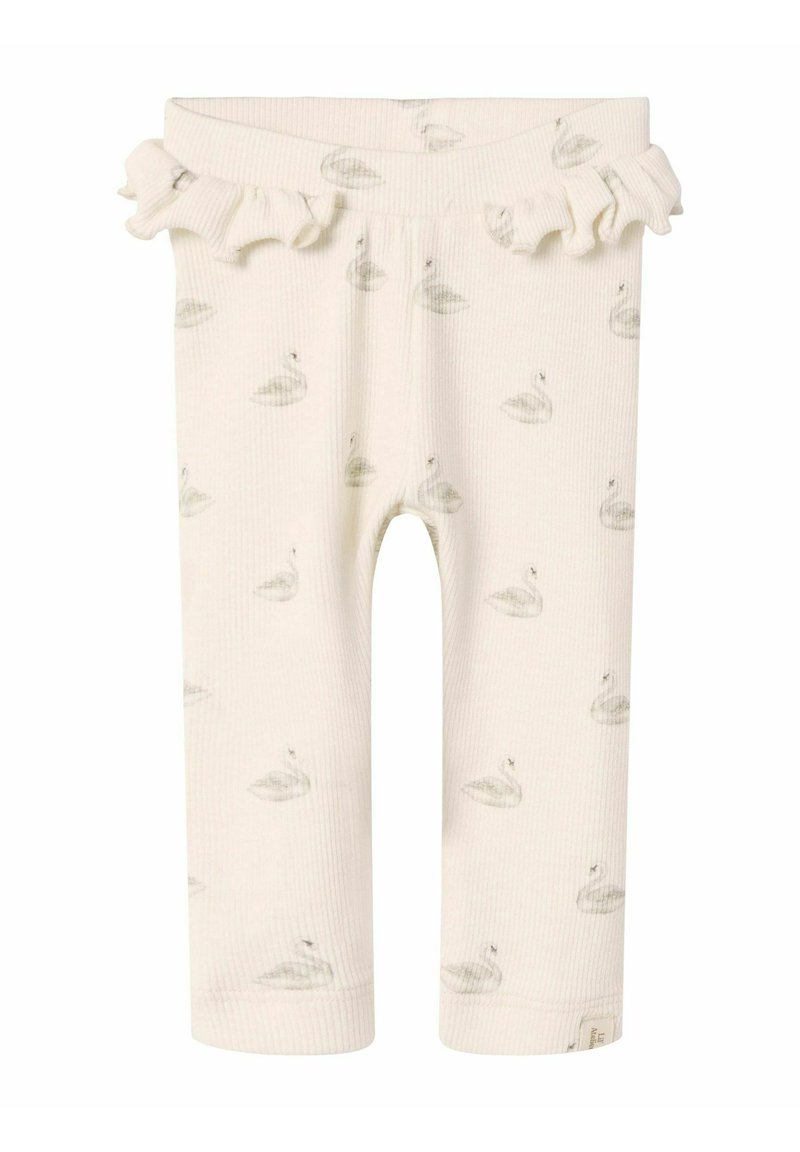 Lil' Atelier Leggings - Byxor - pastel parchment