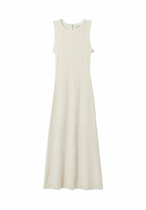 Vestido de punto - ecru