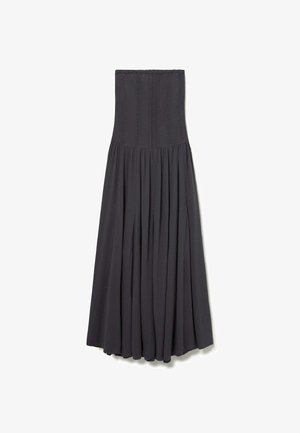 Brownie, VESTIDO LARGO BANDEAU - Robe longue - antracita