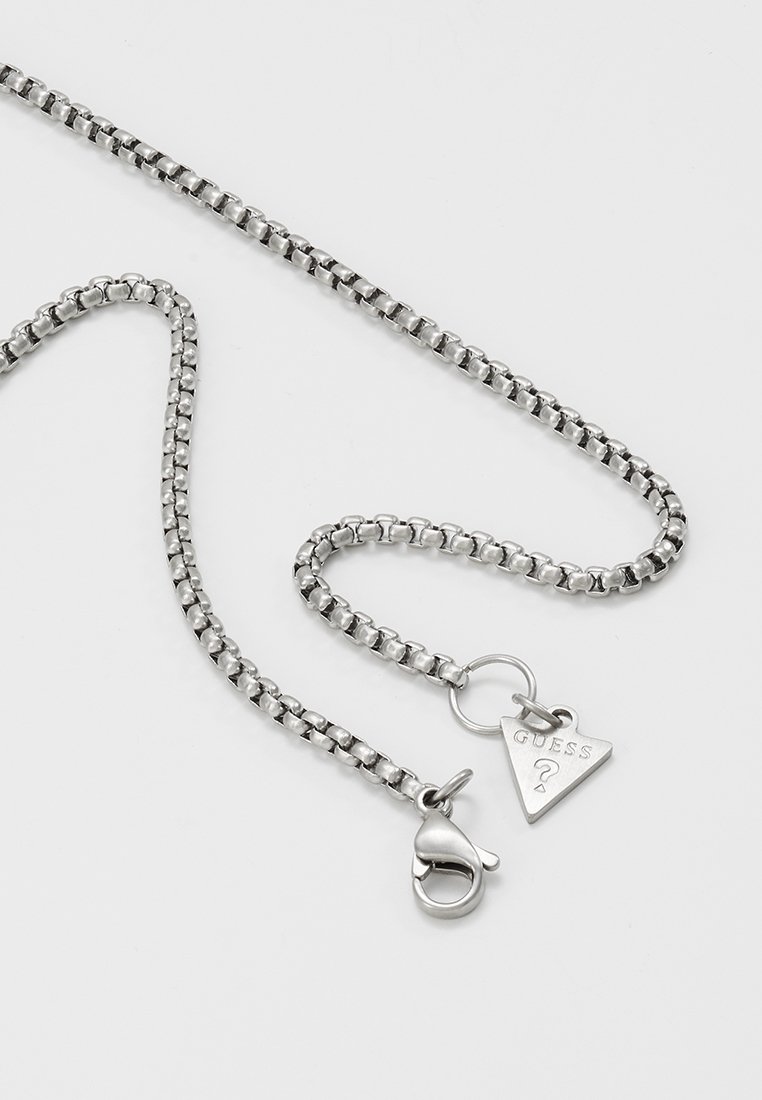 Guess MAN IDENTITY - Collar - silver-coloured/plateado - Zalando.es
