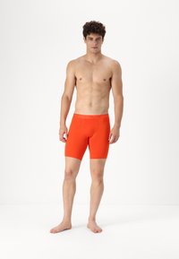 Puma MEN SPORT LONG 2 PACK - Boxer alsónadrág - orange/black