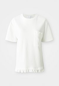 SALSA RUFFLES UNISEX - T-shirt basic - ivory