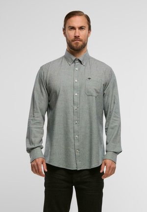 HOUNDSTOOTH CHECK - Camicia - dark ivy