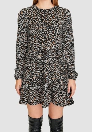 Gebreide jurk - beige