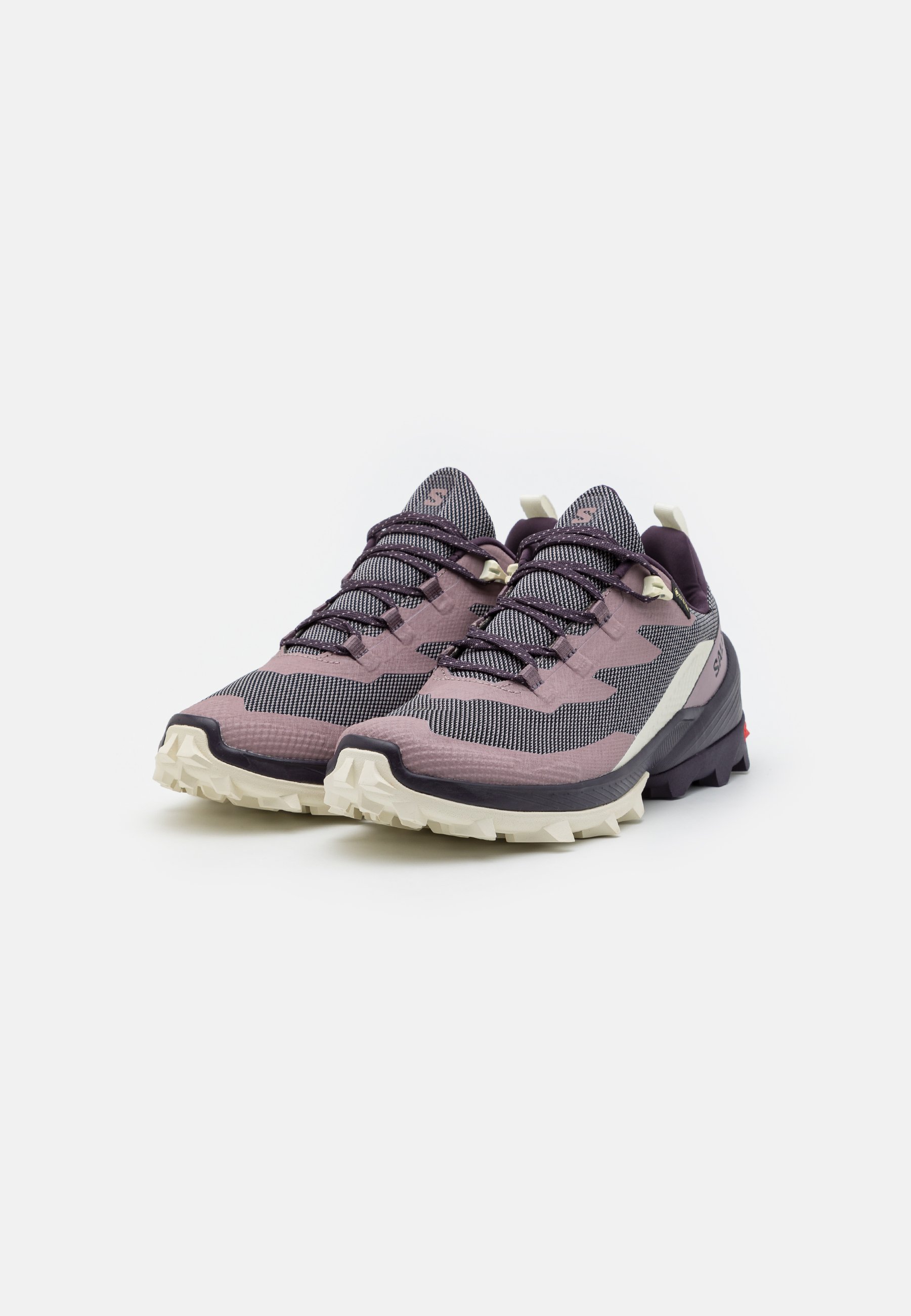 ✦Salomon Quest12✦中古25.5 ウォークモード&グリップソール Salomon XT-Quest Adv The Broken Arms Silver Orange メンズ