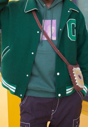 Jersey con capucha - dark green
