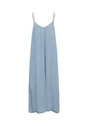 My Essential Wardrobe, MY ESSENTIAL WARDROBE NELLYMW STRAP DRESS - Dzsörzéruha - light blue  blue wash