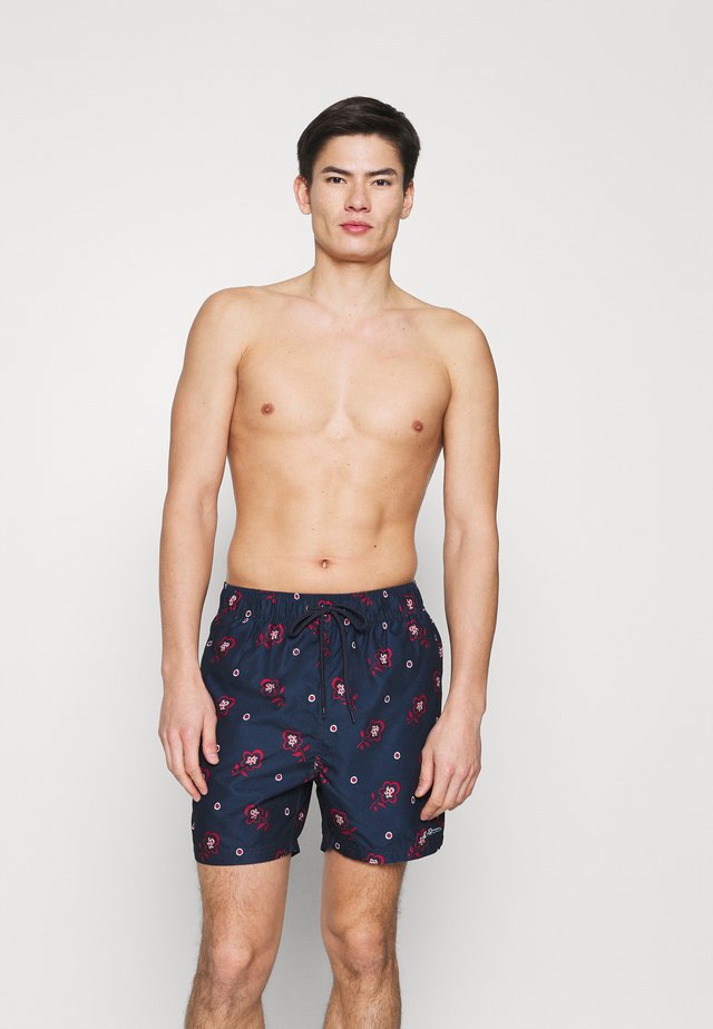 TURQUOISE BAY - Uimashortsit - navy/red/white