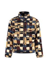 LEE - Flīsa jaka - red earth geo quilt