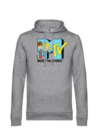 Henry Tiger MTV HEADBANGERS - Jersey con capucha - heather grey