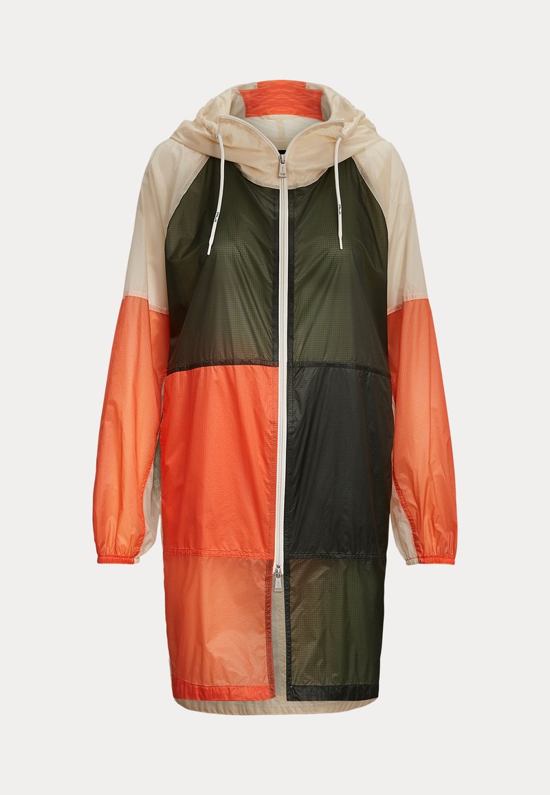 Polo Ralph Lauren Rlx Packable Water Repellent Hooded Jacket Waterproof Jacket Orange Zalando De