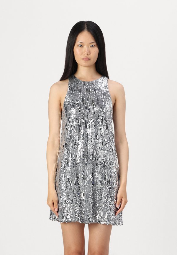 JXTARA SEQUIN DRESS - Cocktail dress / Party dress - silver