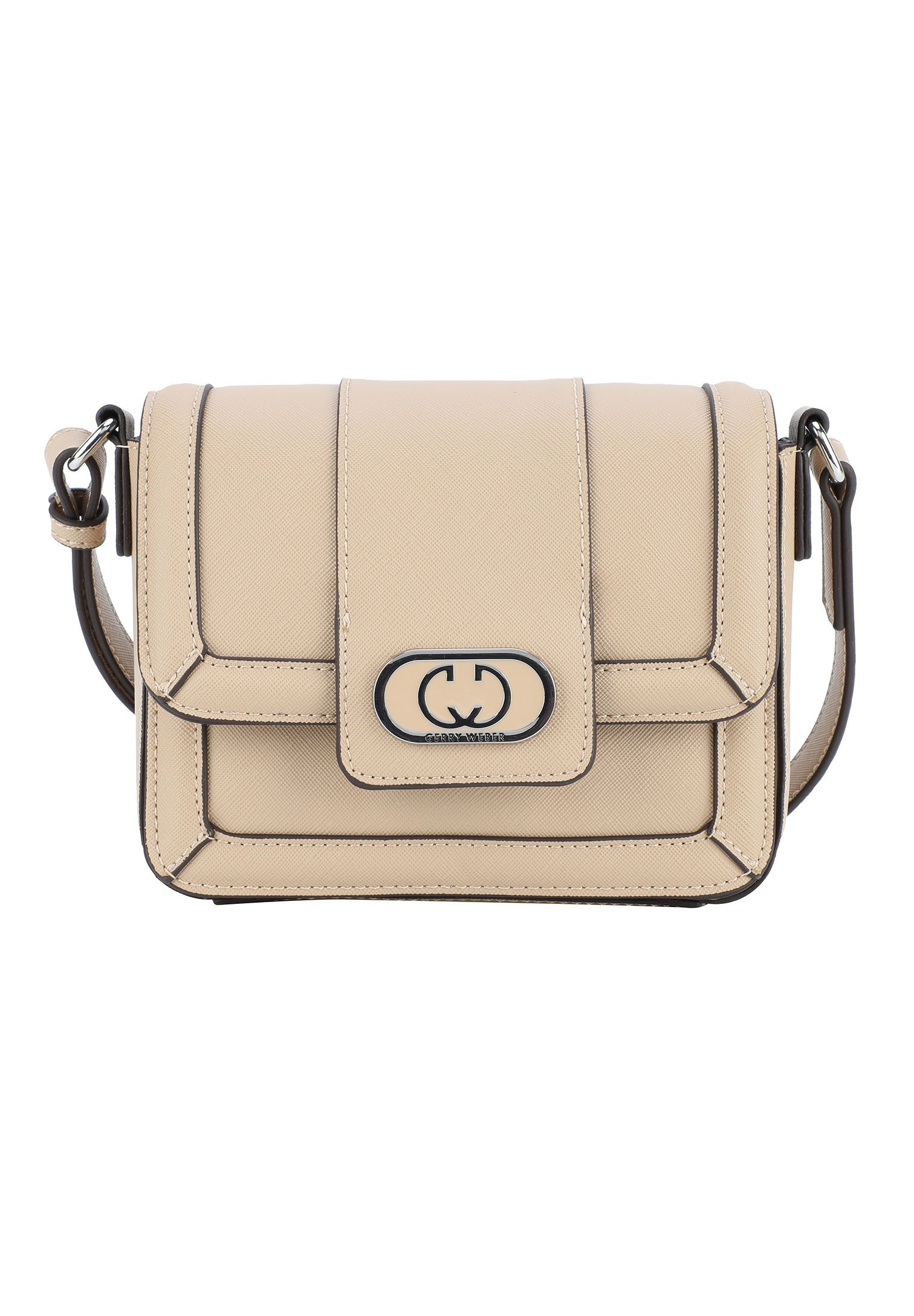 Borsa A Tracolla GERRY WEBER Daily Use S - Grigio Chiaro, In Poliuretano, 22x17x8 Cm, Tracolla Regolabile - 3