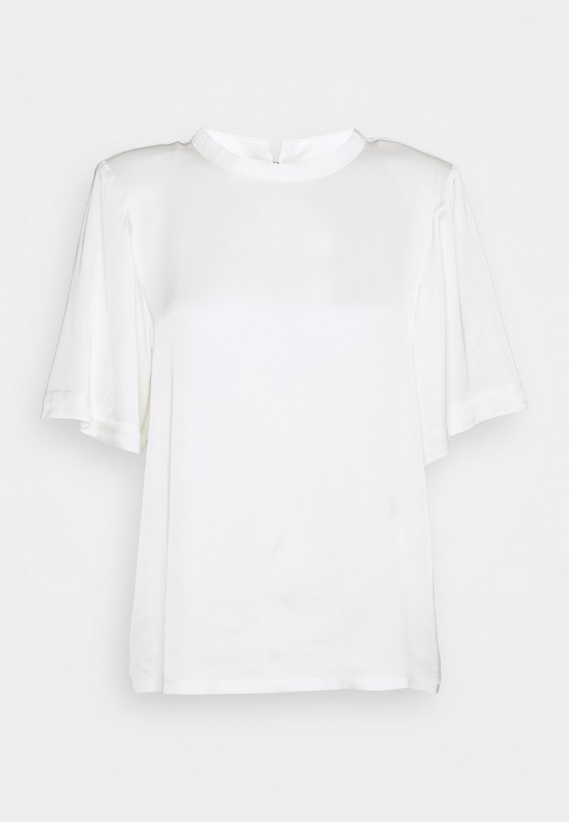 DESIGNERS REMIX T-shirt basic crème DESIGNERS REMIX T-shirt basic crème