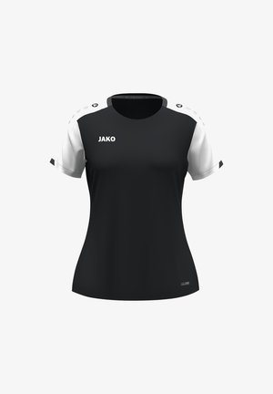 JAKO, JAKO DYNAMIC T-SHIRT DAMEN FUSSBALL - TEAMSPORT TEXTIL - T-SHIRTS - T-Shirt sport - schwarzweiss
