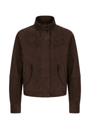 Ricano, ADRIANA - Leren jas - dunkelbraun velour