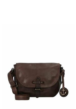 THERESIA UMHÄNGE - Umhängetasche - chocolate brown
