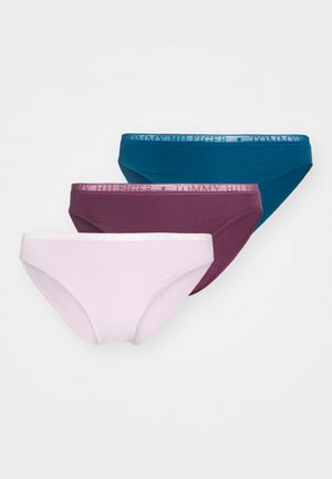 BIKINI 3 PACK - Σλιπ - breezy orchid/her plum/mid turq