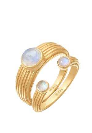 2 PACK - Ringe - gold-coloured