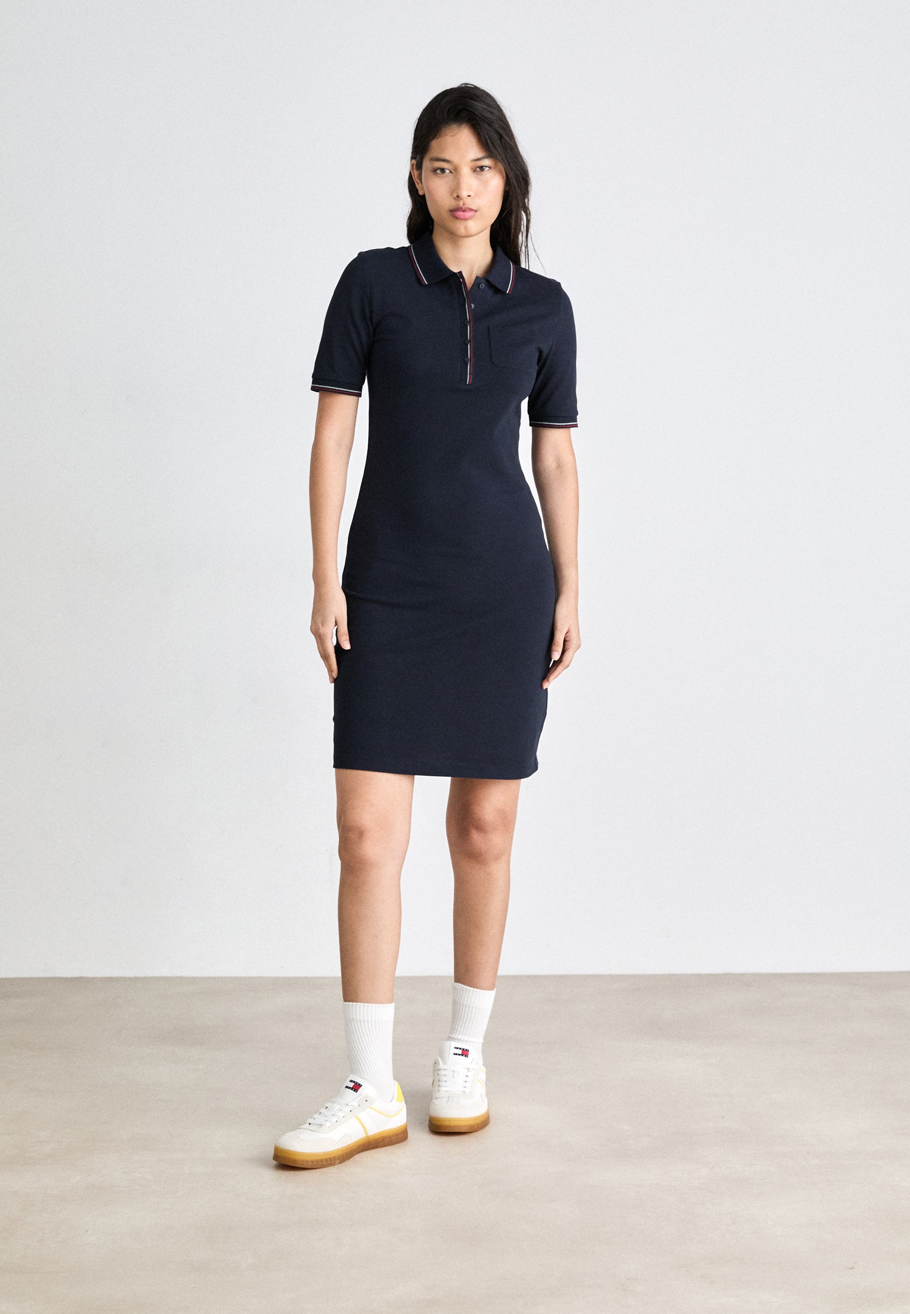 green emerald velvet dress Tommy Jeans Women's Maxi Polo Dress, Dark Night Navy/Stripe XX-Small at  Amazon Women's Clothing store main image 1