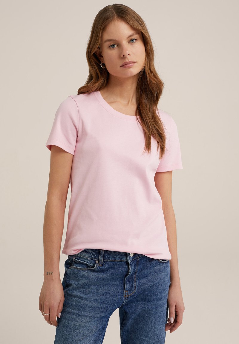 WE Fashion - T-shirt basic, Powiększ