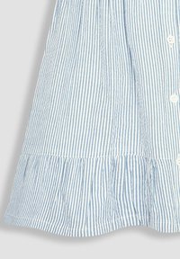 JoJo Maman Bébé STRIPE COLLAR BUTTON THROUGH - REGULAR FIT - Ingruha - blue