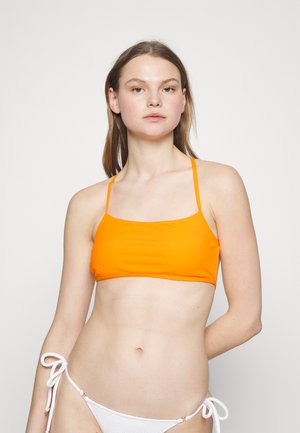 ONLY ONLSELMA BACKLESS - Bikiniyläosa - persimmon orange