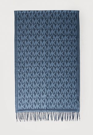 Michael Kors, ALL OVER MK UNISEX - Écharpe - midnight blue
