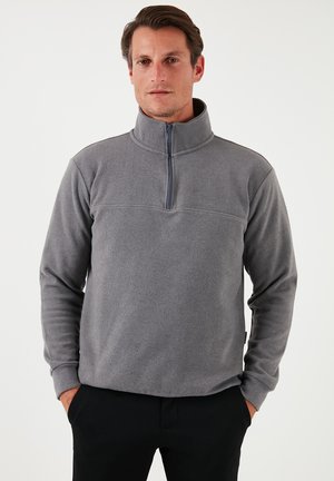 REGULAR FIT - Striktrøje - grey