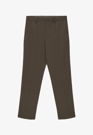 Calliope, PANTALONE LUNGO TINTA UNITA - Trousers - caffè