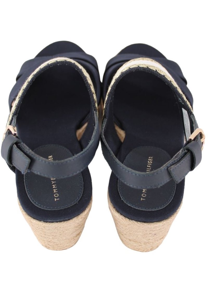 Wedge Zalando Sandali In Blu Tommy Hilfiger Espadrillas Blue/blu Scuro