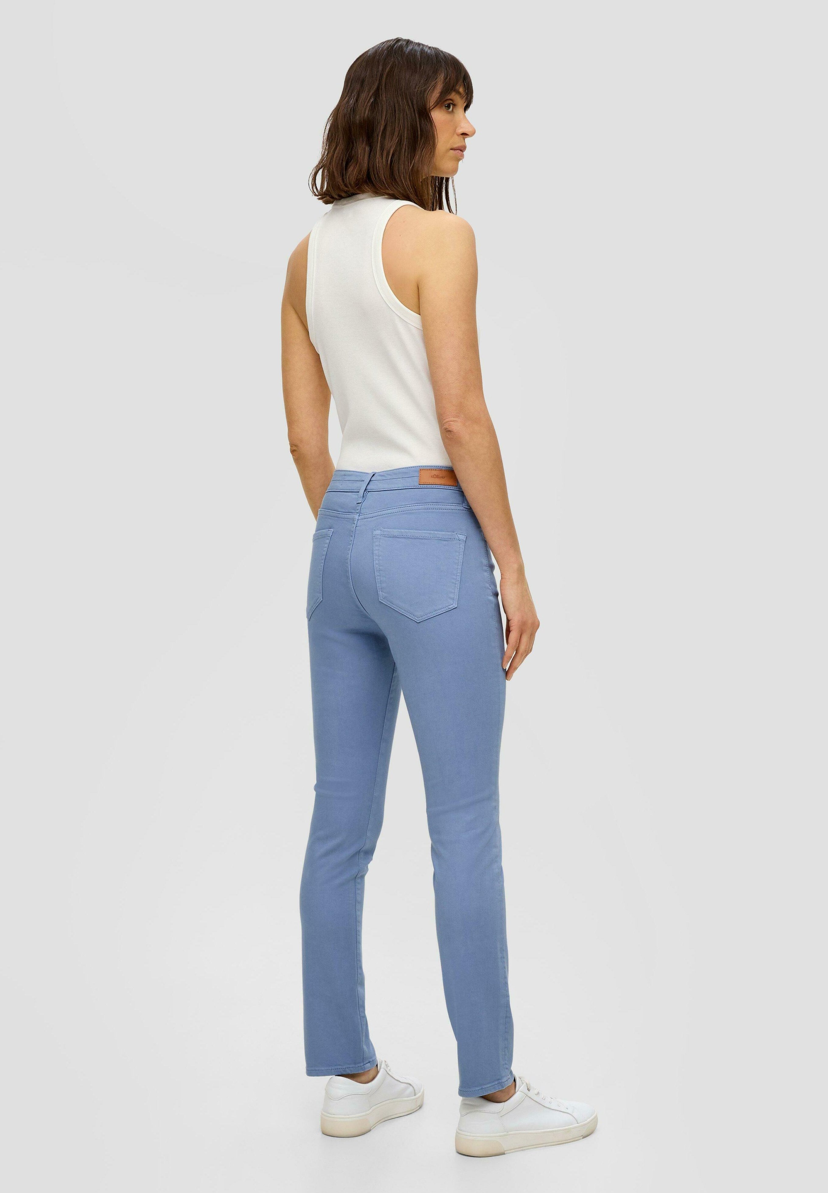 S.Oliver Jeans Catie Slim – Pantaloni Jeans Donna, Vita Alta, Gamba Dritta, Stretch