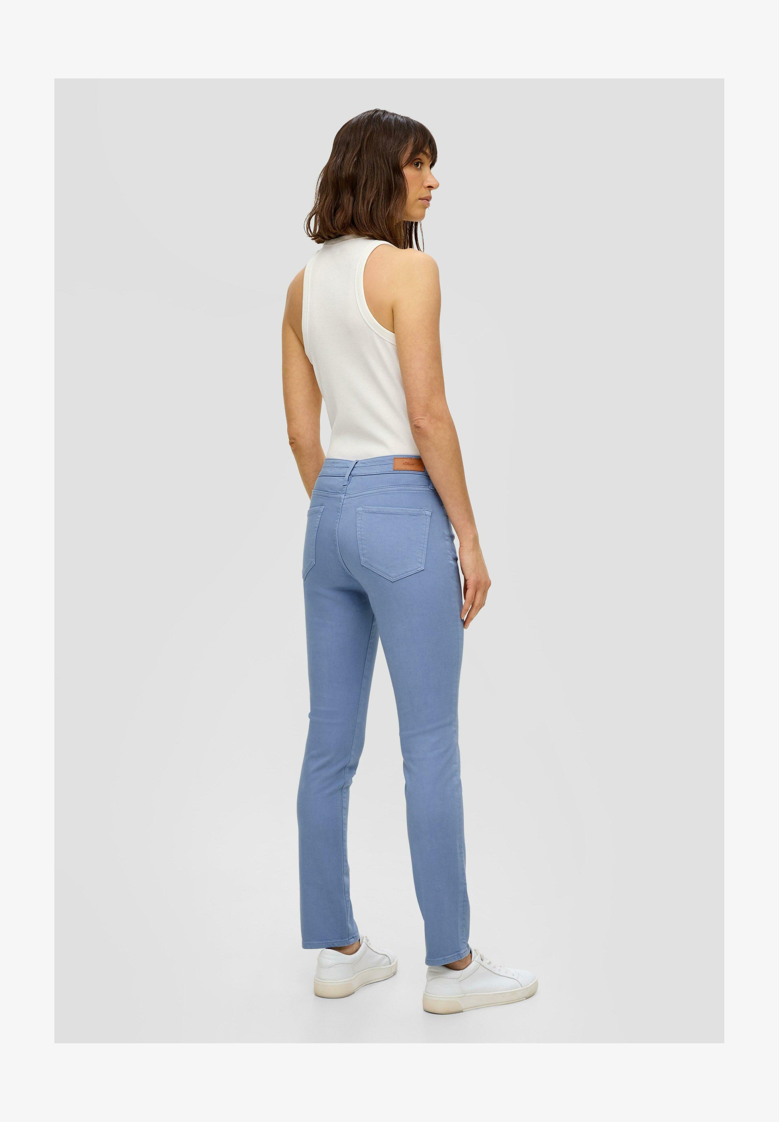 S.Oliver Jeans Catie Slim – Pantaloni Jeans Donna, Vita Alta, Gamba Dritta, Stretch