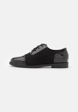 Anna Field Wide Fit Snörskor - black