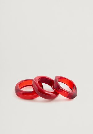 THE FORMENTERA BANGLE SET - Armbånd - red