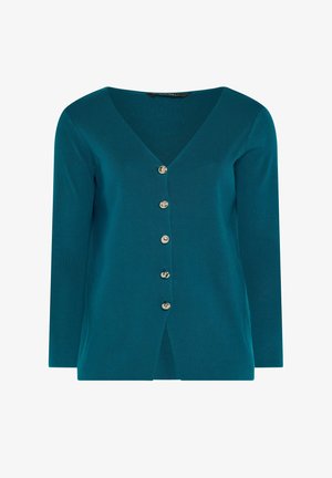 Evans, PLUS SIZE CARDIGANS - Chaqueta de punto - teal