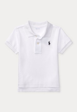 Polo Ralph Lauren, SOFT COTTON POLO SHIRT - Pikeepaita - white