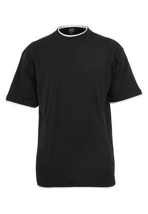 T-shirt basic - black,white