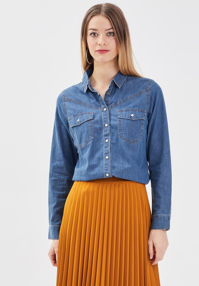 Camisa - denim double stone