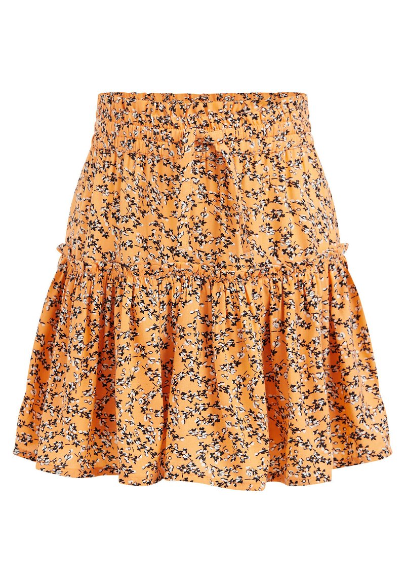 WE Fashion A-lijn rok oranje
