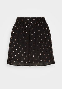 ONLIVY MINI SKIRT - Minisvārki - black/rosa gold
