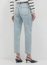 Calliope Jean droit - blu denim sabbiato