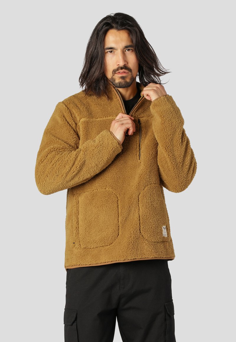 Fat Moose PINE HALF ZIP Fleecepullover bronze Zalando.de