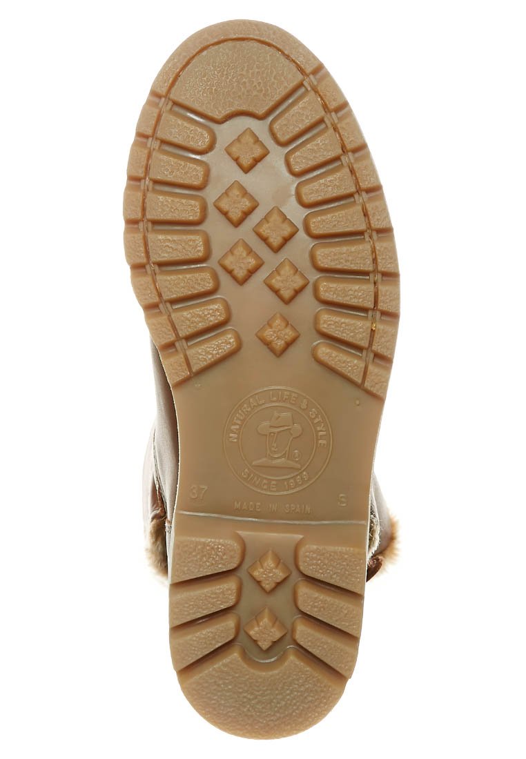 Panama Jack FELIA - Botas para la nieve - cuero/ bark/marrón oscuro -  Zalando.es