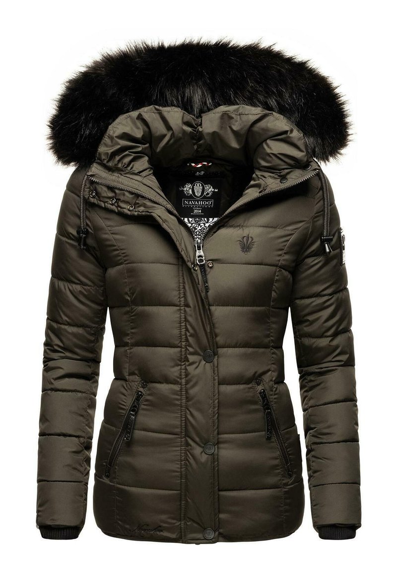 Navahoo ZUCKERBIENE - Chaqueta de invierno - dark grey