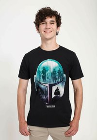 Henry Tiger STAR WARS: THE MANDALORIAN MOFF SUNSET UNISEX - Camiseta estampada - black