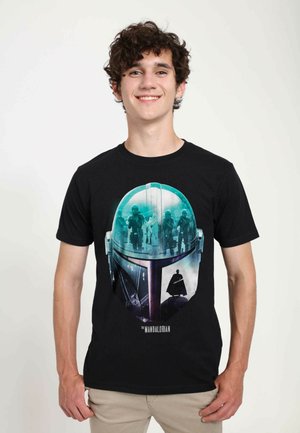 Henry Tiger STAR WARS: THE MANDALORIAN MOFF SUNSET UNISEX - Print T-shirt - black